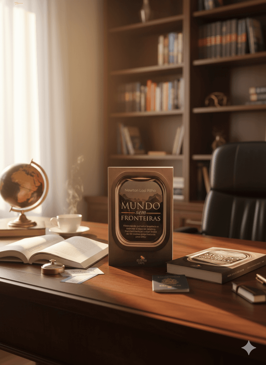 Capa do livro Mundo sem Fronteiras — Newton Losi Filho
